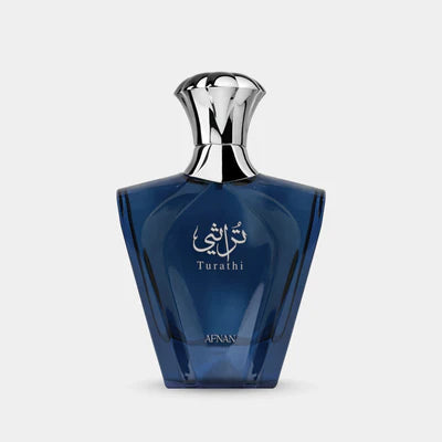 Afnan Tribute Blue Eau De Parfum 100ml bottle for men, featuring sleek blue packaging and a modern fragrance design.