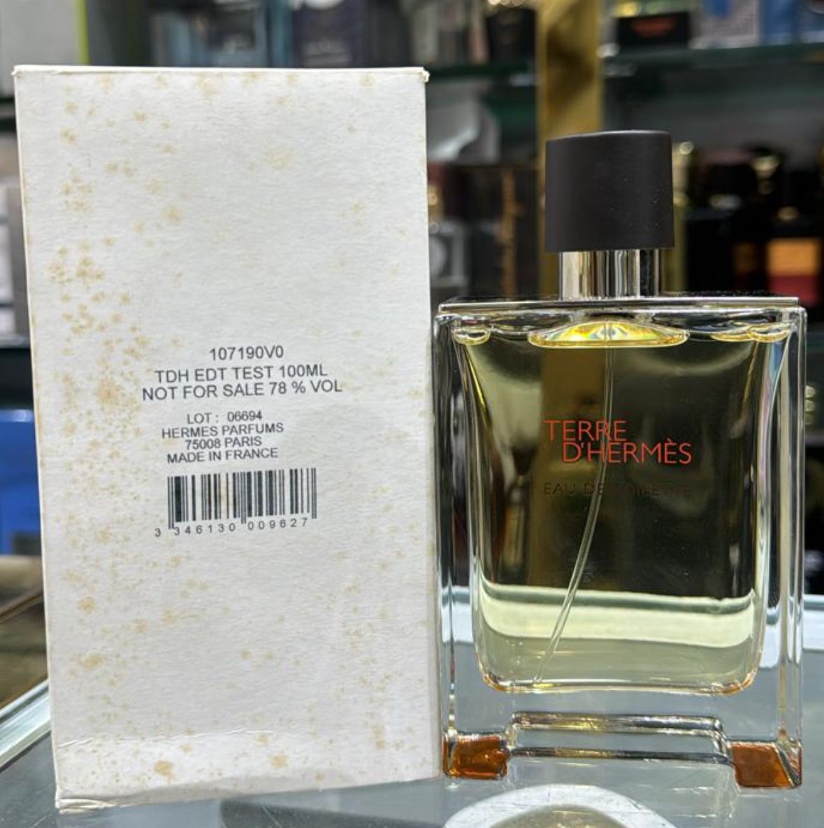 TESTER TERRE D' HERMES EDT 100ML