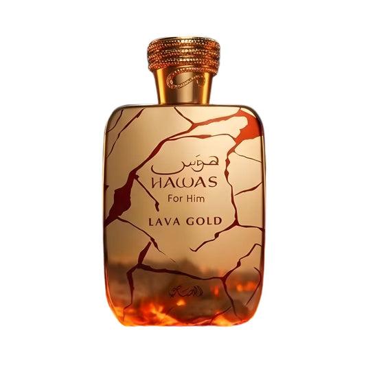 Rasasi Hawas Lava Gold Eau De Parfum For Men 100ml