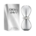 Miniature DKNY 24/7 Eau de Parfum for women in a 7ml bottle, featuring a sleek, elegant design and fragrance details visible.