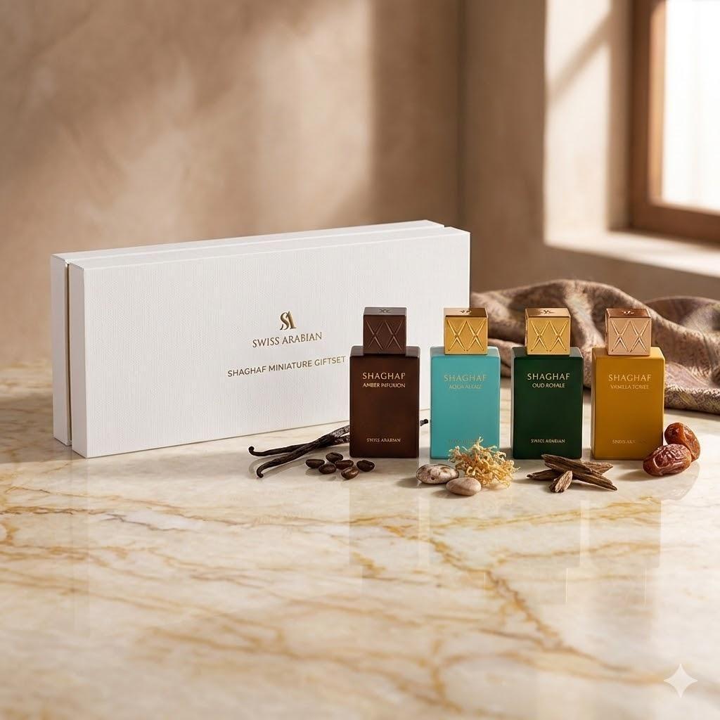 Swiss Arabian Gift Set Of Shaghaf Il Eau De Parfum For Women
