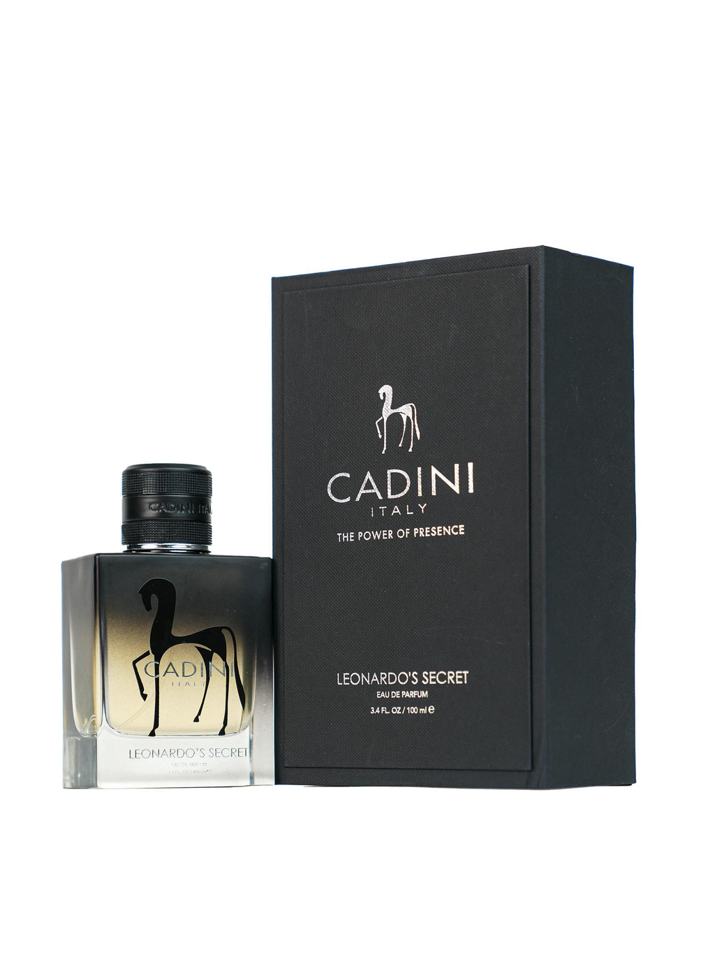 Cadini Italy Leonardo's Secret Eau De Parfum 35ml bottle with elegant packaging and floral design.