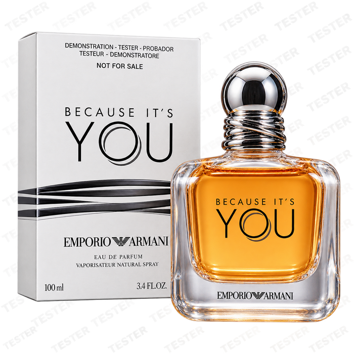 Tester Emporio Armani Because It's You Eau de Parfum 100ml For Women