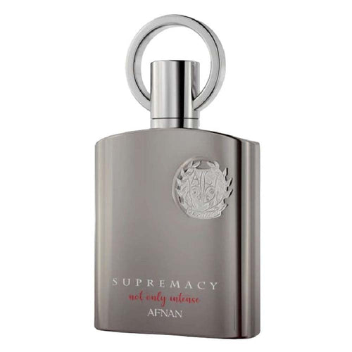 Afnan Supremacy Not Only Intense men's Eau de Parfum bottle, 100ML, with sleek design and elegant branding.