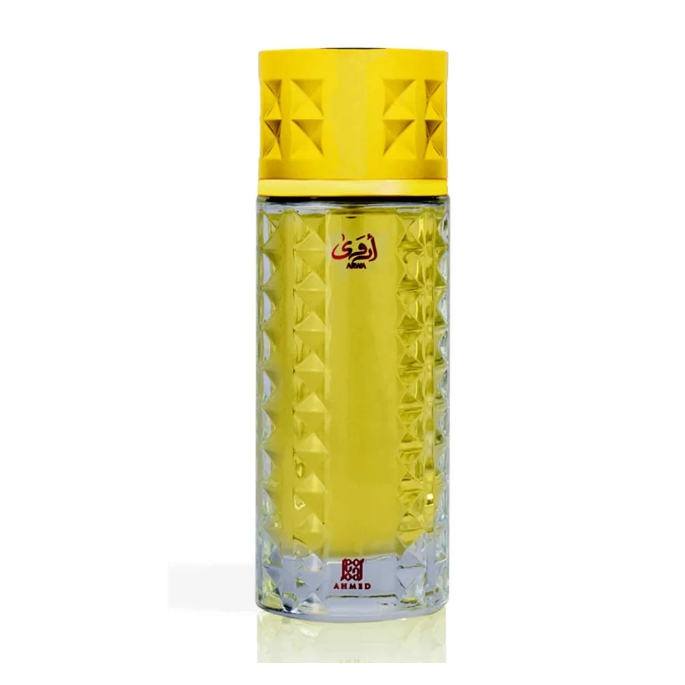Ahmed Al Maghribi Arwa Eau de Parfum 100ml for men and women, showcasing the elegant perfume bottle on a neutral background.