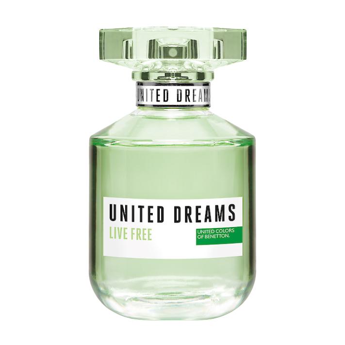 United Colors of Benetton United Dreams Live Free Eau de Toilette 80ml For Women