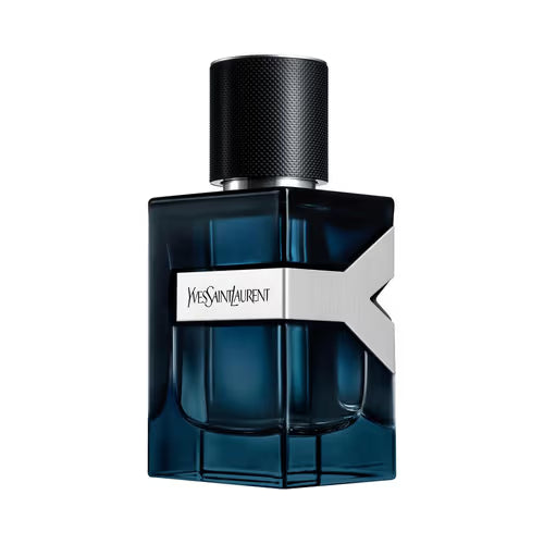 Yves Saint Laurent Y Eau De Parfum Intense for Men 100ml bottle with sleek black and gold design.