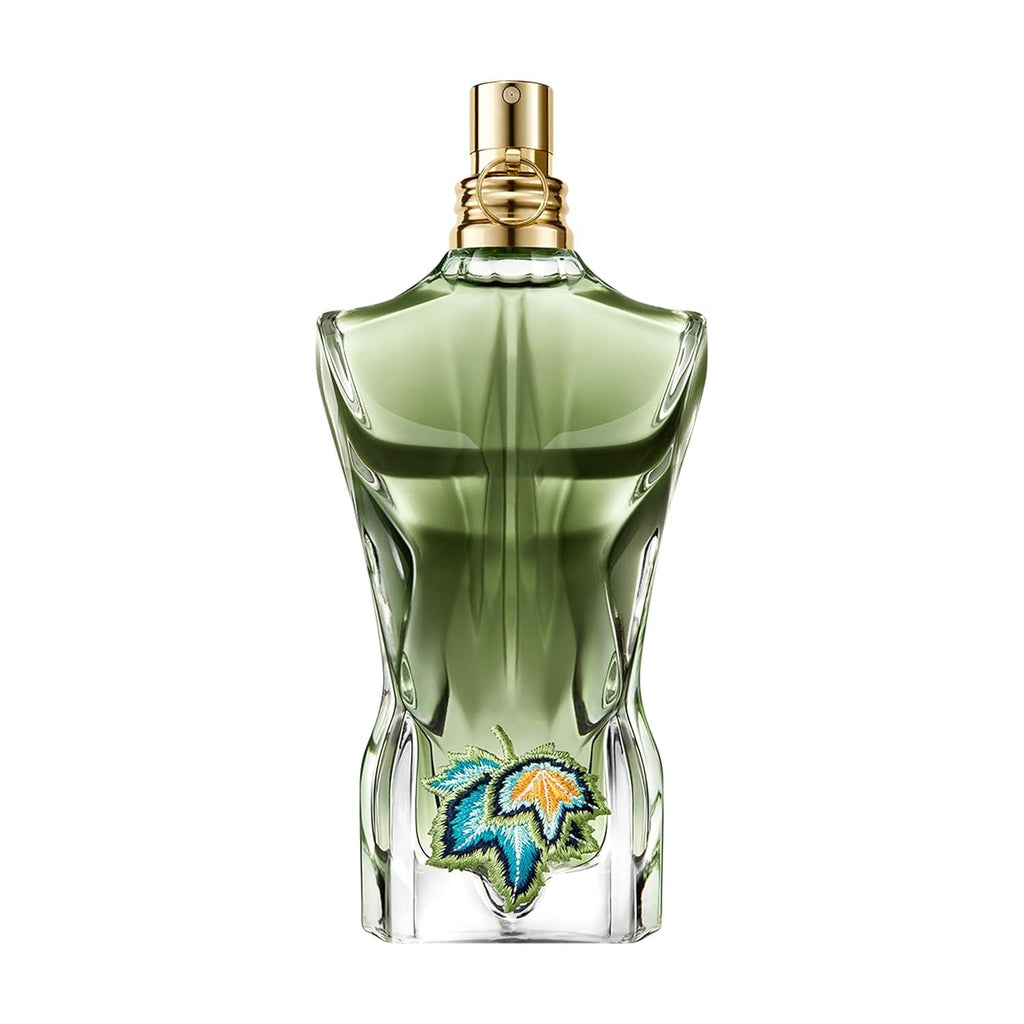 Jean Paul Gaultier Le Beau Paradise Garden Eau De Parfum 125ml for men, featuring a sleek bottle with floral and fresh scent notes.