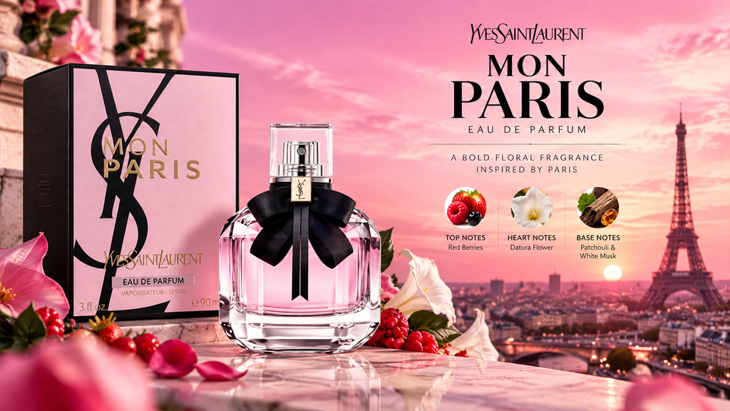 Yves Saint Laurent Mon Paris Eau de Parfum 90ml For Women