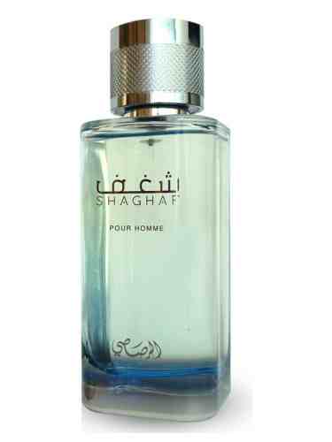 Rasasi Nafaeis Al Shaghaf Pour Homme perfume bottle with 100ml size, featuring elegant packaging and a luxurious scent.