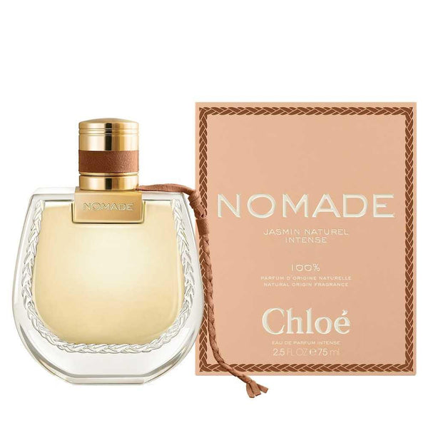 Miniature Chloe Nomade Jasmin Naturel Intense Eau De Parfum 5ml bottle, showcasing elegant glass with perfume liquid inside.
