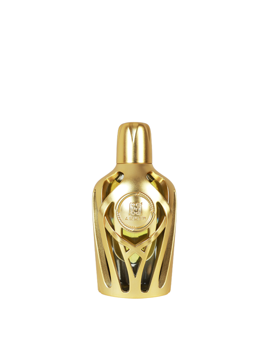 Ahmed Al Maghribi Enaque concentrated perfume oil in a 15ml bottle, designed for men and women, with a sleek, elegant packaging.