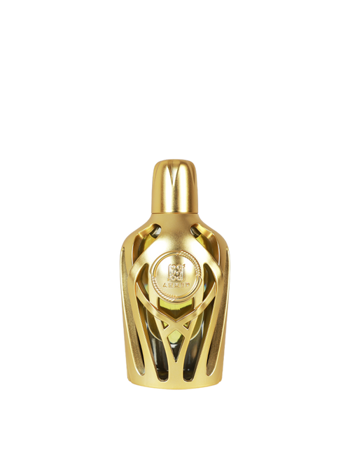 Ahmed Al Maghribi Enaque concentrated perfume oil in a 15ml bottle, designed for men and women, with a sleek, elegant packaging.