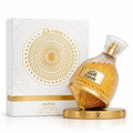 Unisex Nusuk Falak Eau De Parfum bottle with clear glass and black cap, displayed against a neutral background.