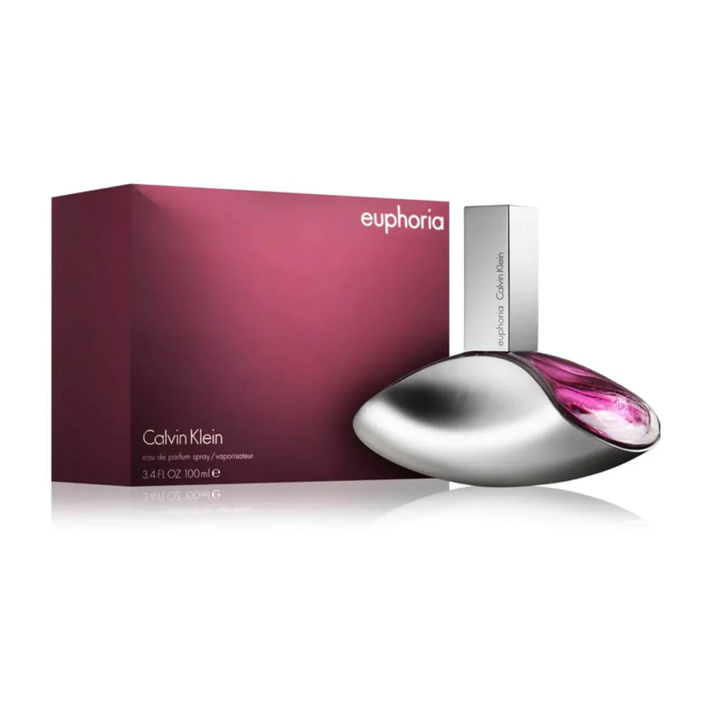 Calvin Klein Euphoria Eau de Parfum 100ml for women with elegant bottle and floral scent design