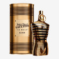 Jean Paul Gaultier Le Male Elixir Eau De Parfum 125ml bottle with silver cap and sleek black packaging for men.