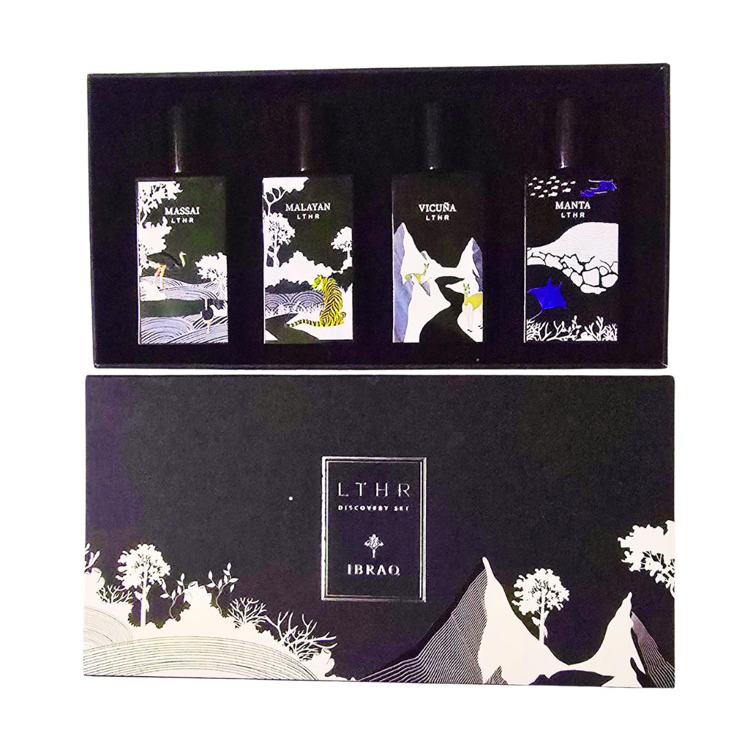 Ibraq Lthr Gifts Set Of Collection 10mlx4 For Man