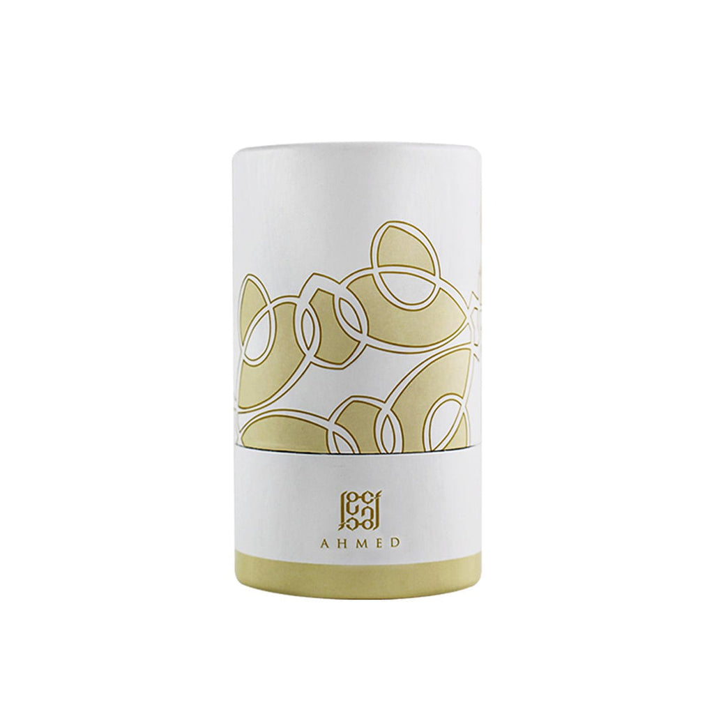 Ahmed Al Maghribi Musk Hareer perfume oil bottle, 12ml, with elegant packaging, suitable for both men and women.