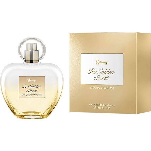 Antonio Banderas Her Golden Secret Eau de Toilette 80ml For Women