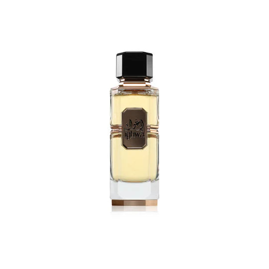 French Avenue Ighwa Eau de Parfum for Men bottle with sleek design and black cap, showcasing elegant men's fragrance packaging.