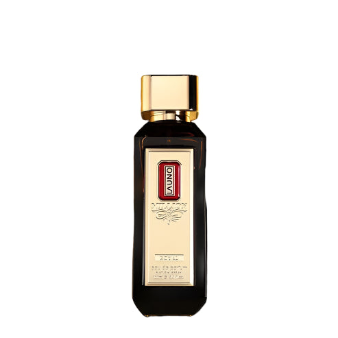 Fragrance World La Uno Million Royal men's Eau de Parfum bottle, 100ml, with gold accents and elegant design.