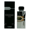 Al Haramain L'Aventure men's Eau de Parfum bottle with a sleek design, 200ml size, standing on a reflective surface.