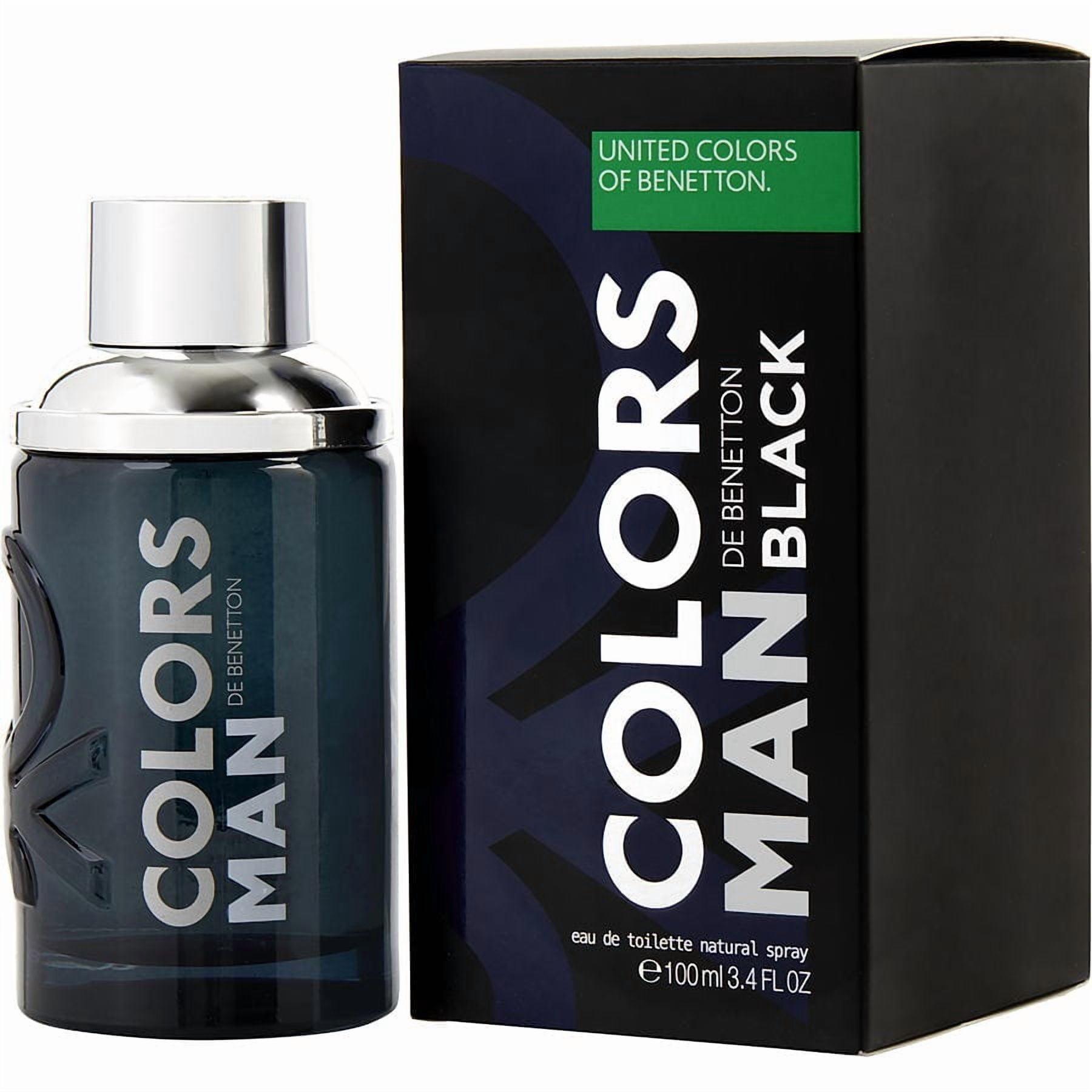 United Colors of Benetton Colors Man Black Eau de Toilette 100ml For Men