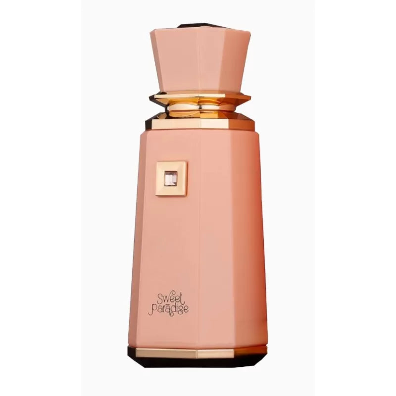 Fragrance World French Avenue Sweet Paradise Eau de Parfum for women, 100ml bottle with elegant floral and fruity design