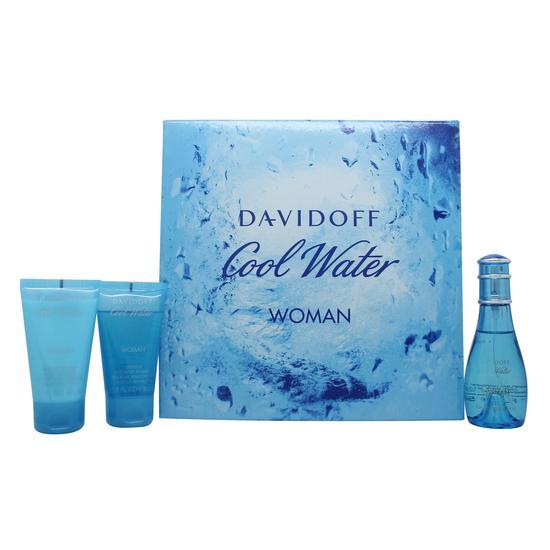 Davidoff Cool Water Eau De Toilette Gift Set For Women