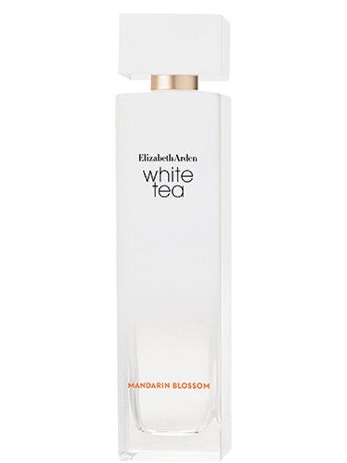 Elizabeth Arden White Tea Mandarin Blossom Eau de Toilette 100ml for women, with a sleek bottle and elegant floral design.