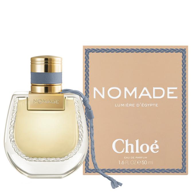 Miniature Chloe Nomade Lumière d'Égypte Eau de Parfum 5ml bottle for women with elegant packaging and floral fragrance.