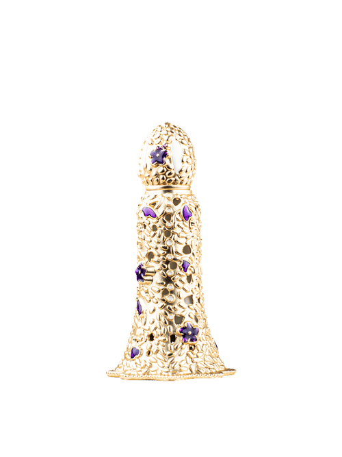 Ahmed Al Maghribi Zukhruf concentrated perfume oil in 12ml bottle, suitable for men and women, with elegant packaging.